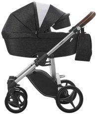 Детская коляска 2 в 1 Bebetto Luca 11 (серая рама)